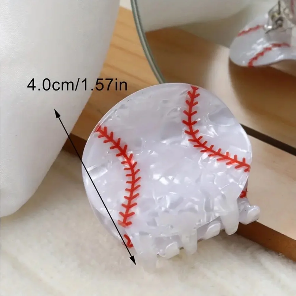💖 3/$30 💖 Baseball Hair Claw
